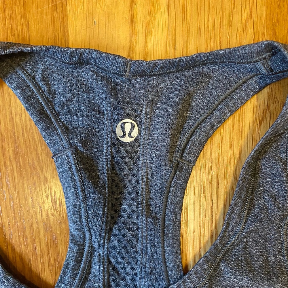 Lululemon Grey Swiftly Tech Racerback